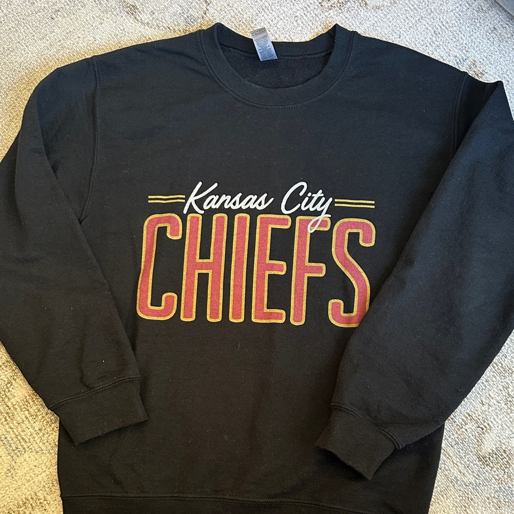 Gildan Black Kansas City Chiefs Sweatshirt